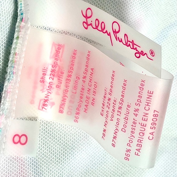 Lilly Pulitzer "One piece Swim Suit in Don't Stop Beleafing" NWT - Picture 10 of 16